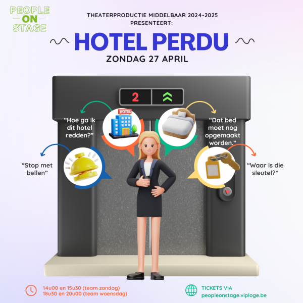 Hotel Perdu - Toonmoment theaterproductie jongeren 2025