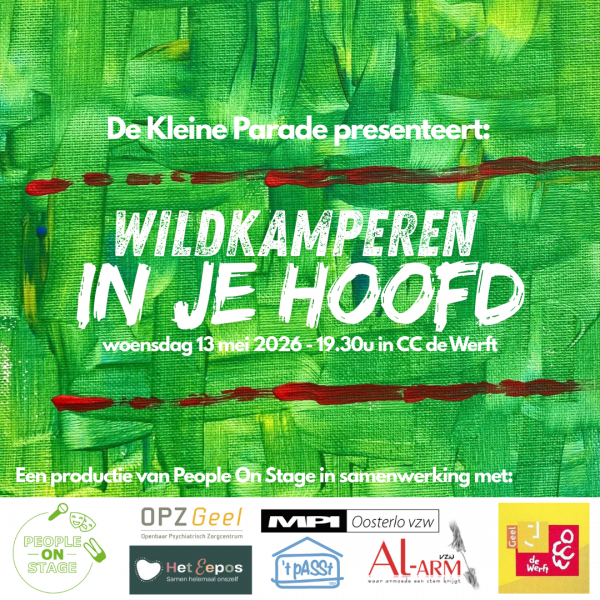 Wildkamperen in je hoofd - De Kleine Parade 2026