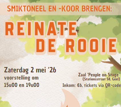 Smiktoneel en -koor brengen: Reinate De Rooie